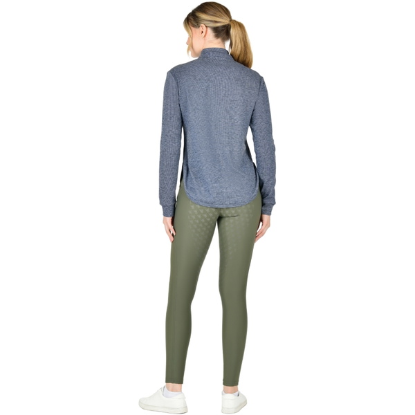Weatherbeeta Femmes Londres Layer Longue Manche Top 1023217 - Navy Iris